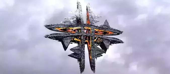 Cyberpunk Dawn magma star 2 