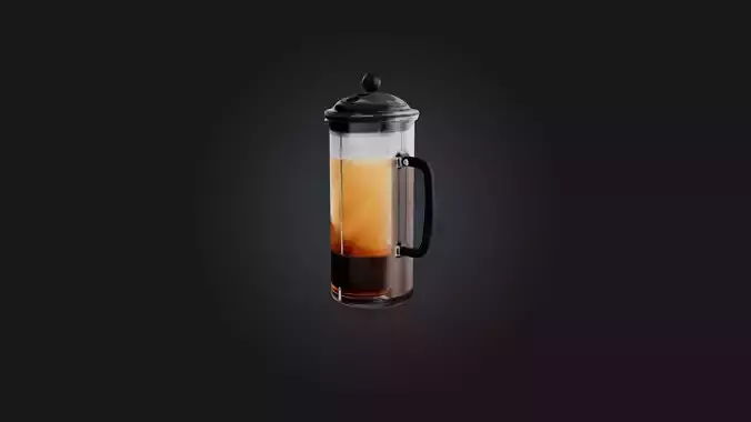 Glass French press
