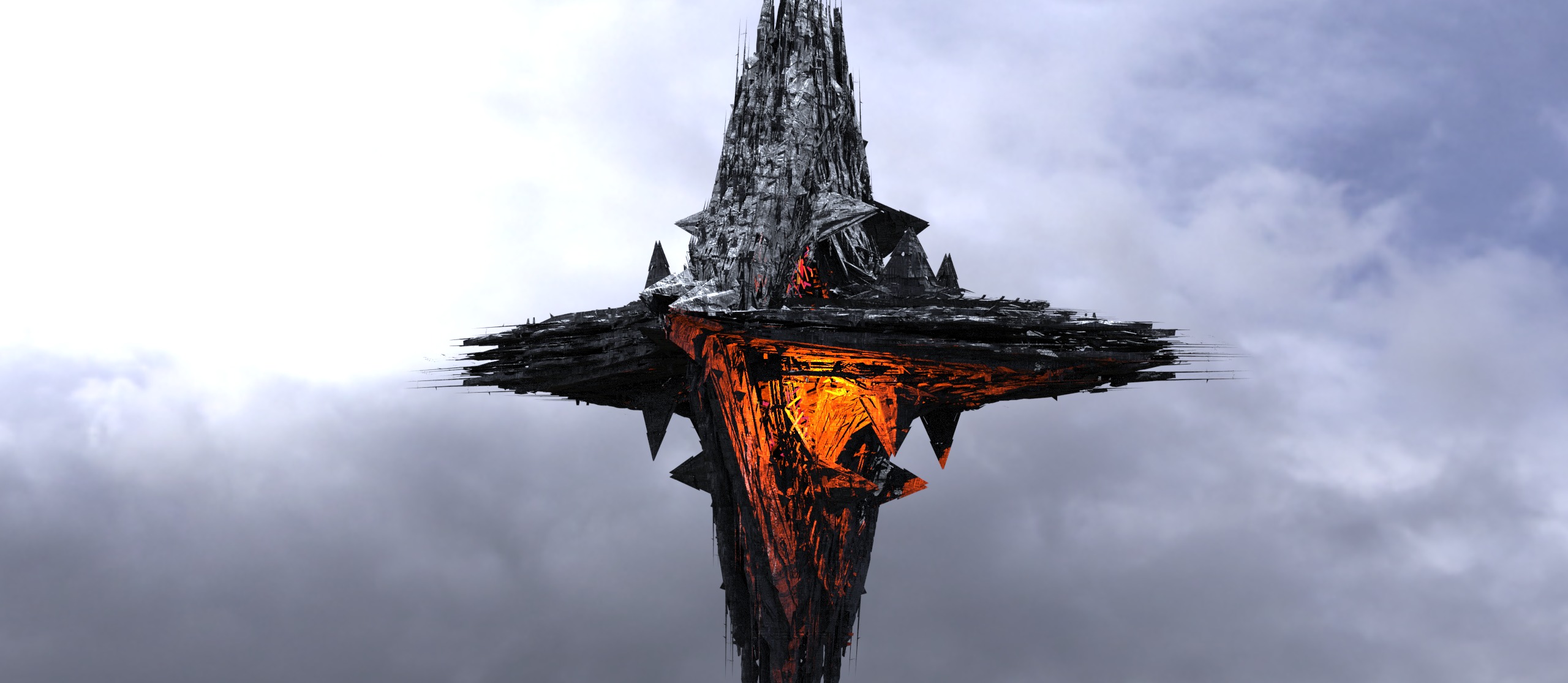 Cyberpunk Crystal star 1 3D model_1