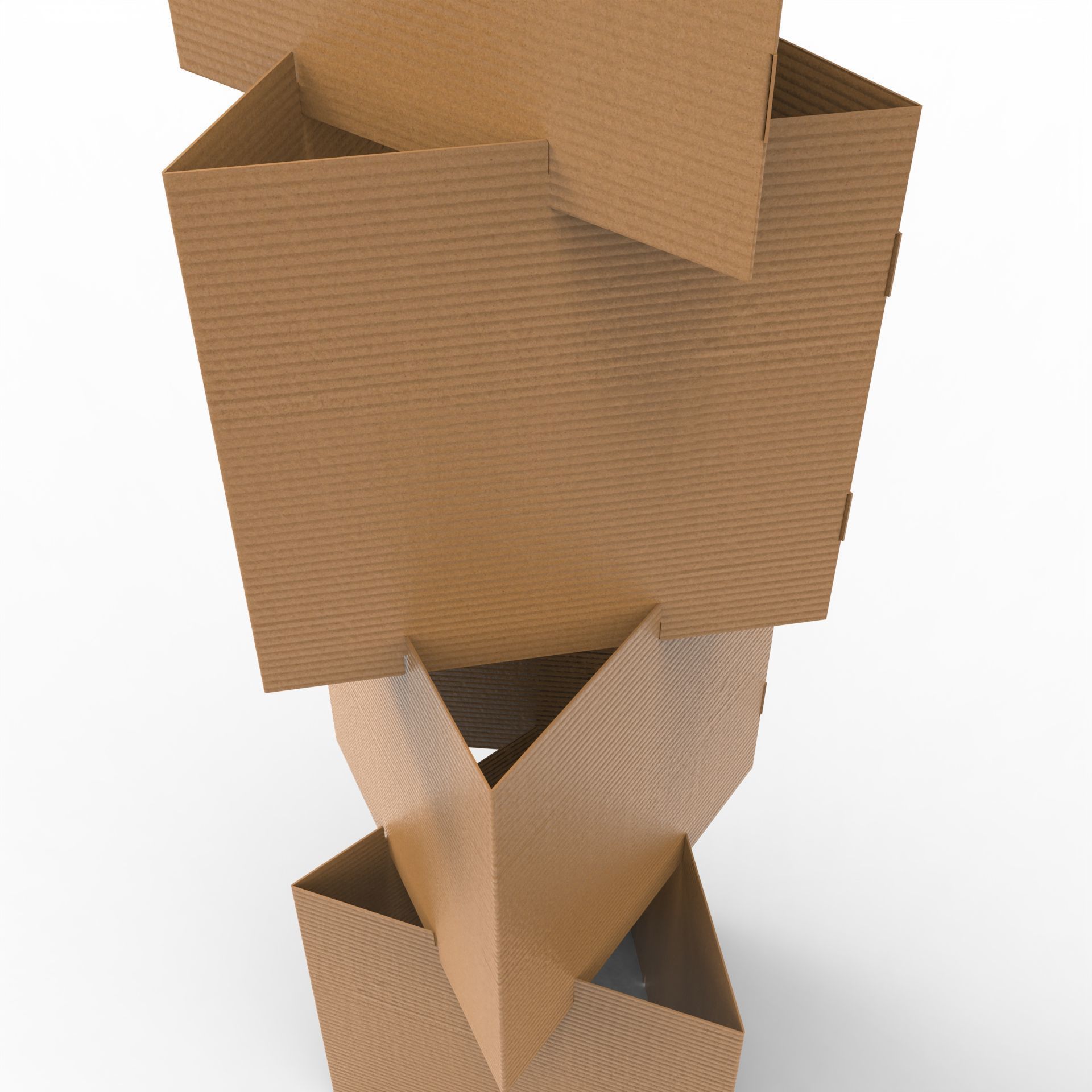 Point of Sale Cardboard Display Stand Texture_3