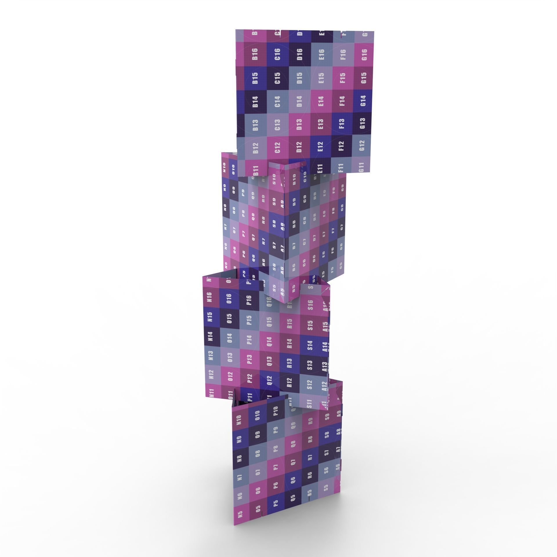 Point of Sale Cardboard Display Stand Texture_10