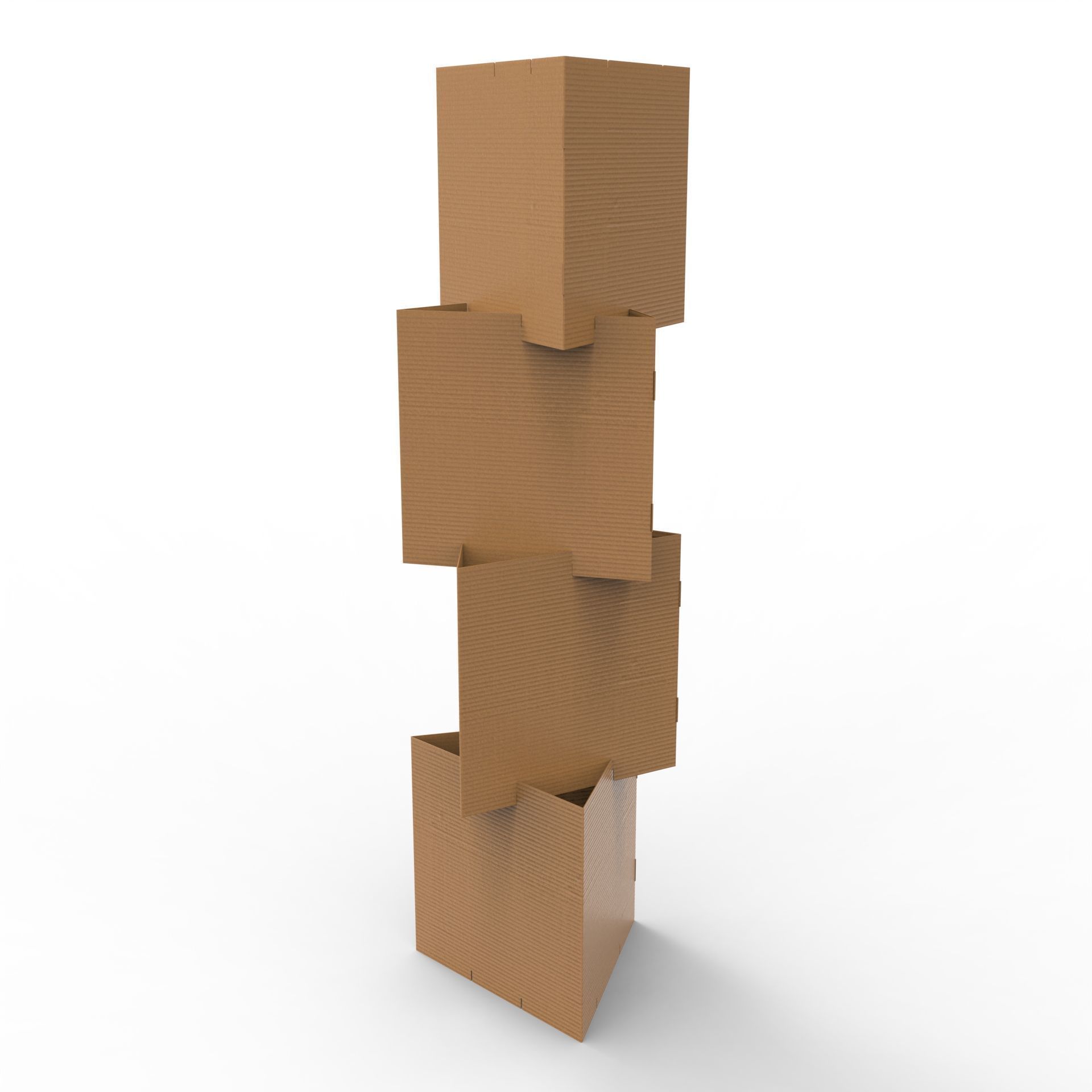 Point of Sale Cardboard Display Stand Texture_1