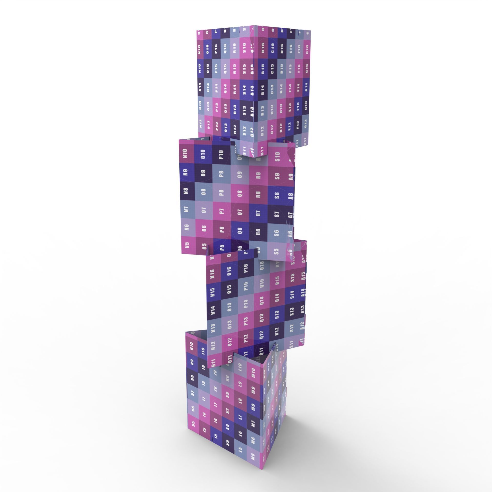 Point of Sale Cardboard Display Stand Texture_9