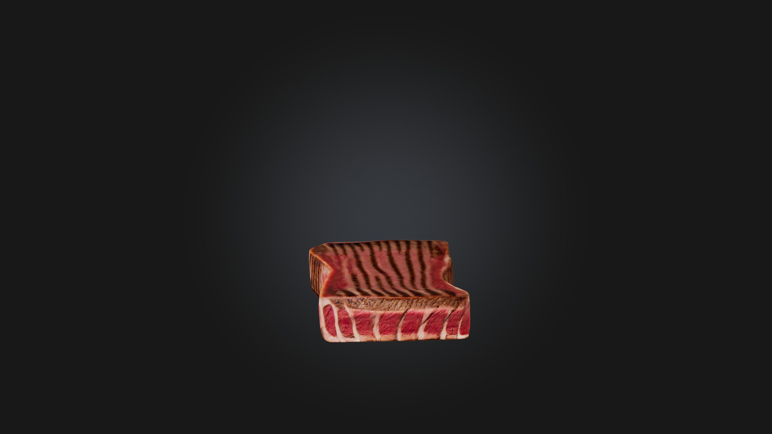 Flank Steak Model Low-poly 3D model_4