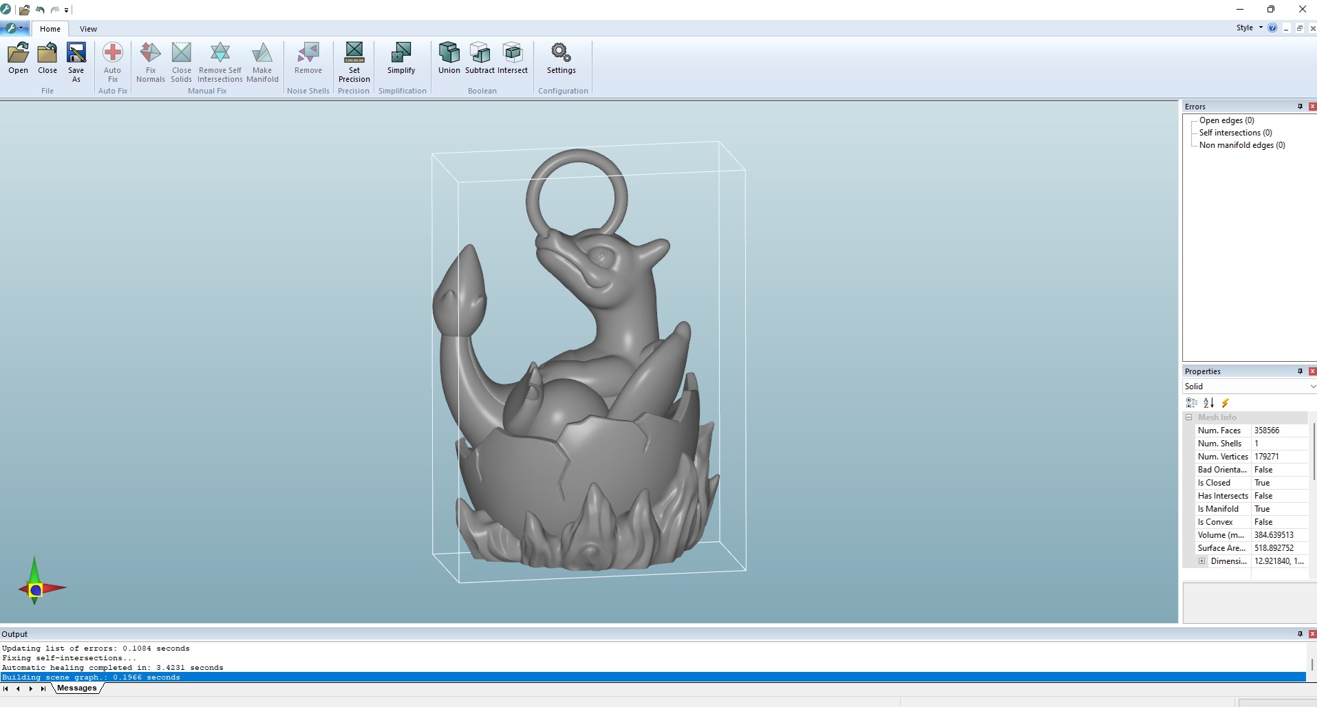 Charizard Pokemon pendant jewelry gold 3D print model_4