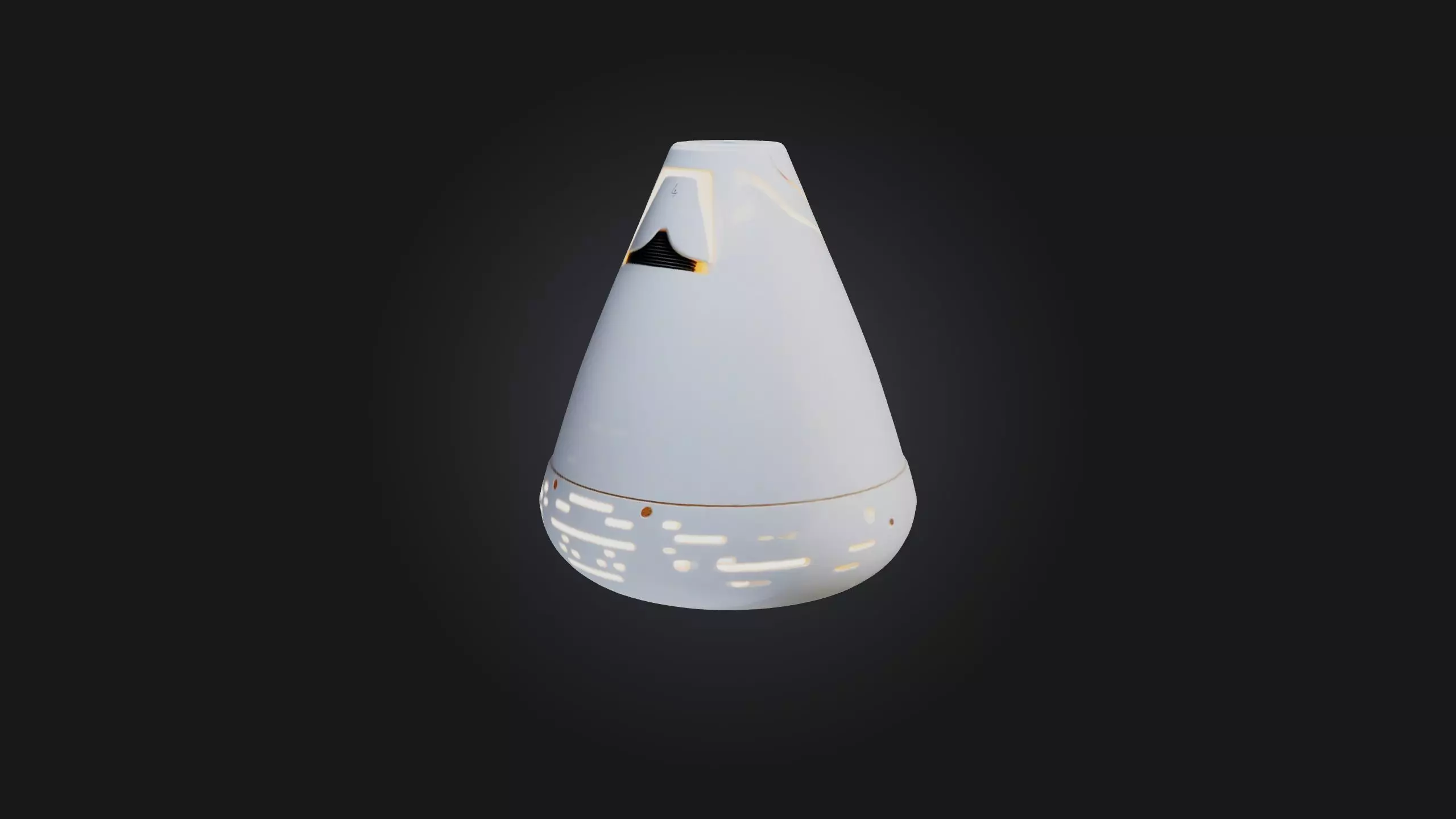 Electric Diffuser Low-poly 3D model_0