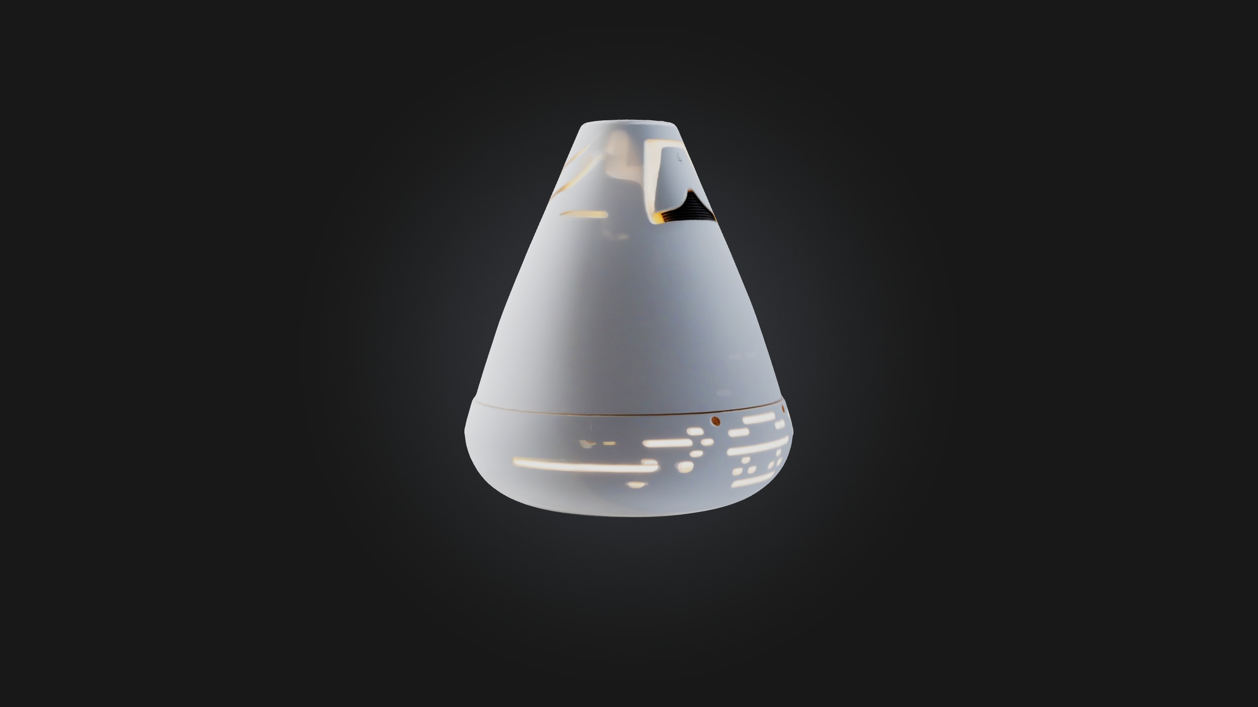 Electric Diffuser Low-poly 3D model_4