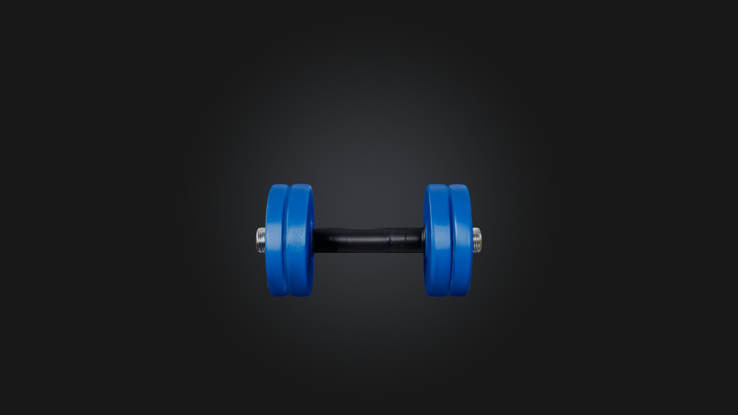 Dumbbell Connector Low-poly 3D model_5