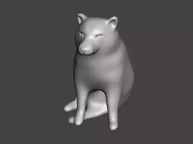Cheems 3D print model