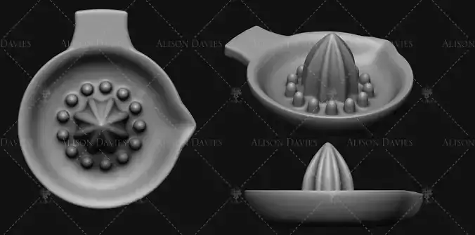 Lemon Squeezer 3d print model 3D print model