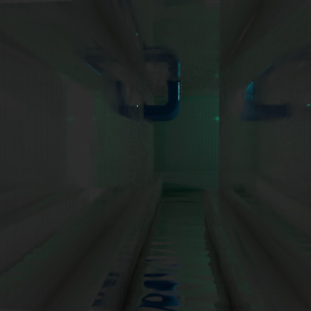 PoolRooms 3d Model No Material Free 3D model_1