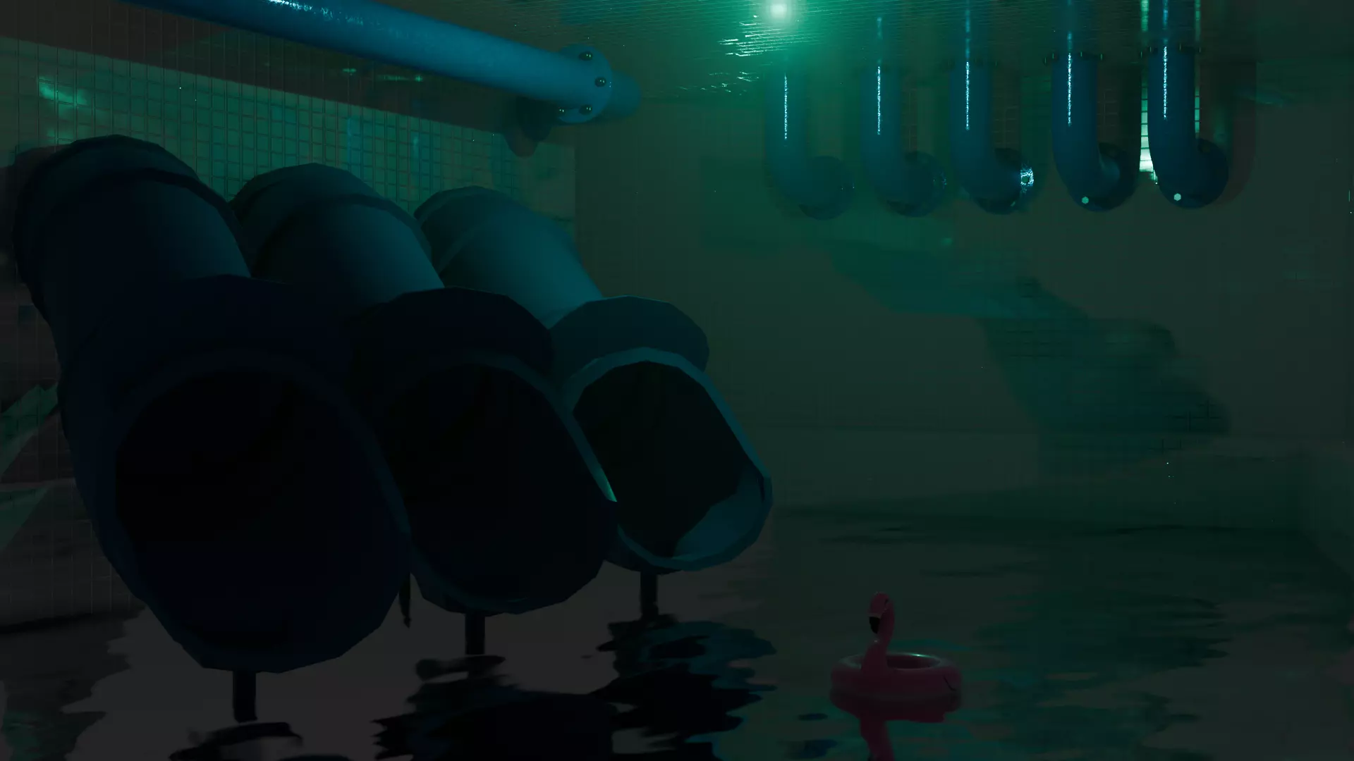 PoolRooms 3d Model No Material Free 3D model_0