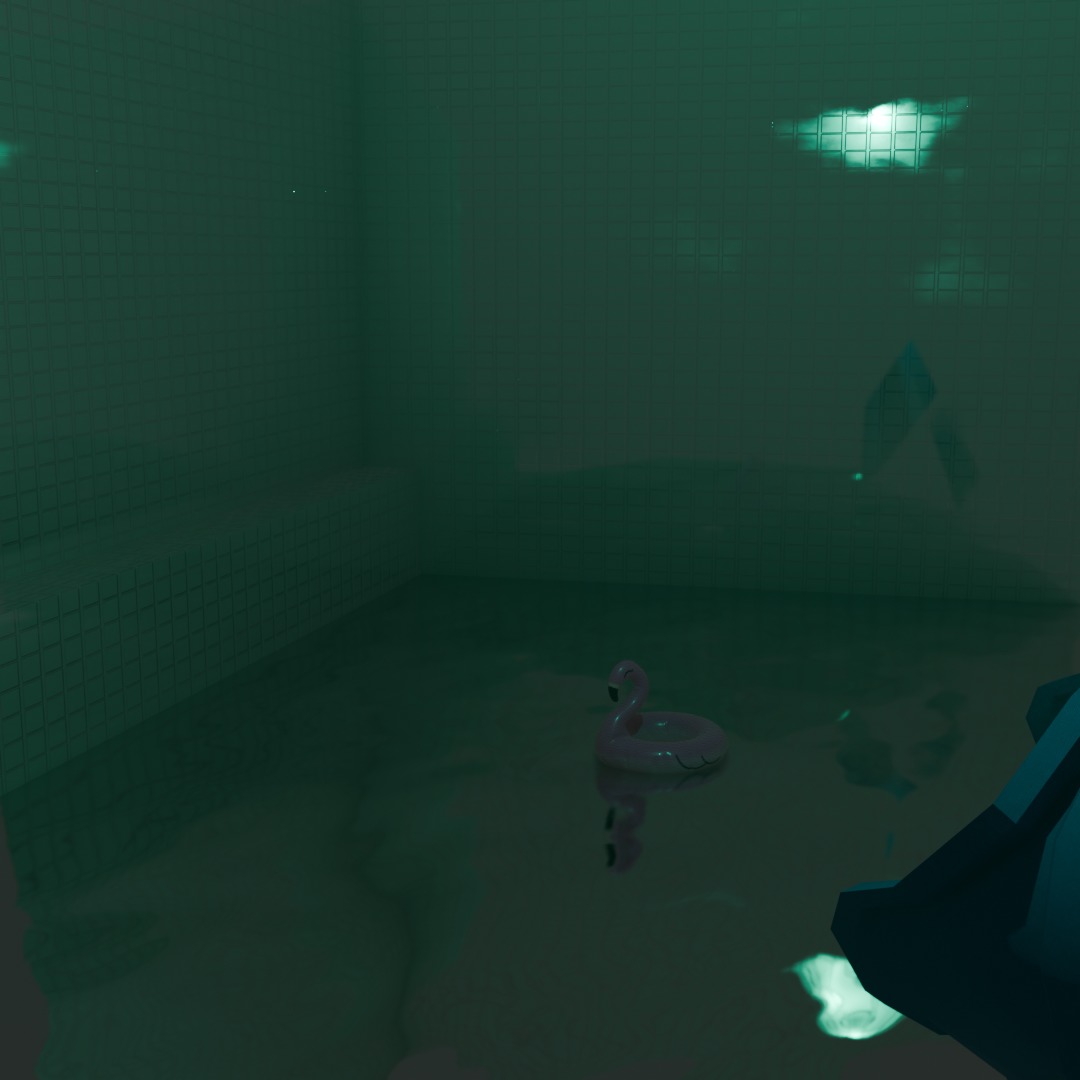 PoolRooms 3d Model No Material Free 3D model_2