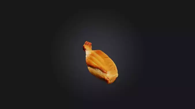 Chicken Wing Model Low-poly 3D model