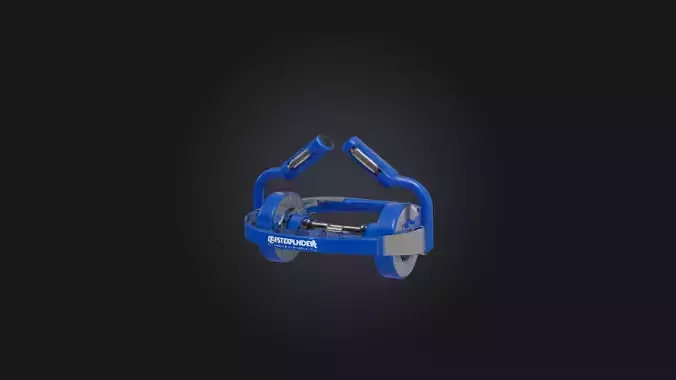 Chest Expander Low-poly 3D model