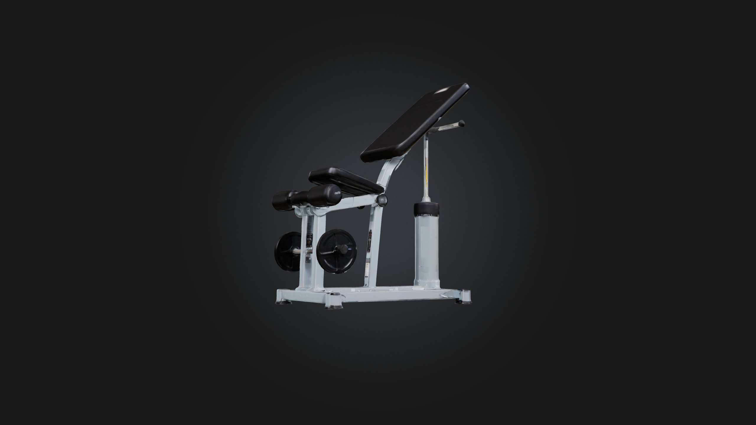Calf Raise Machine Low-poly 3D model_6