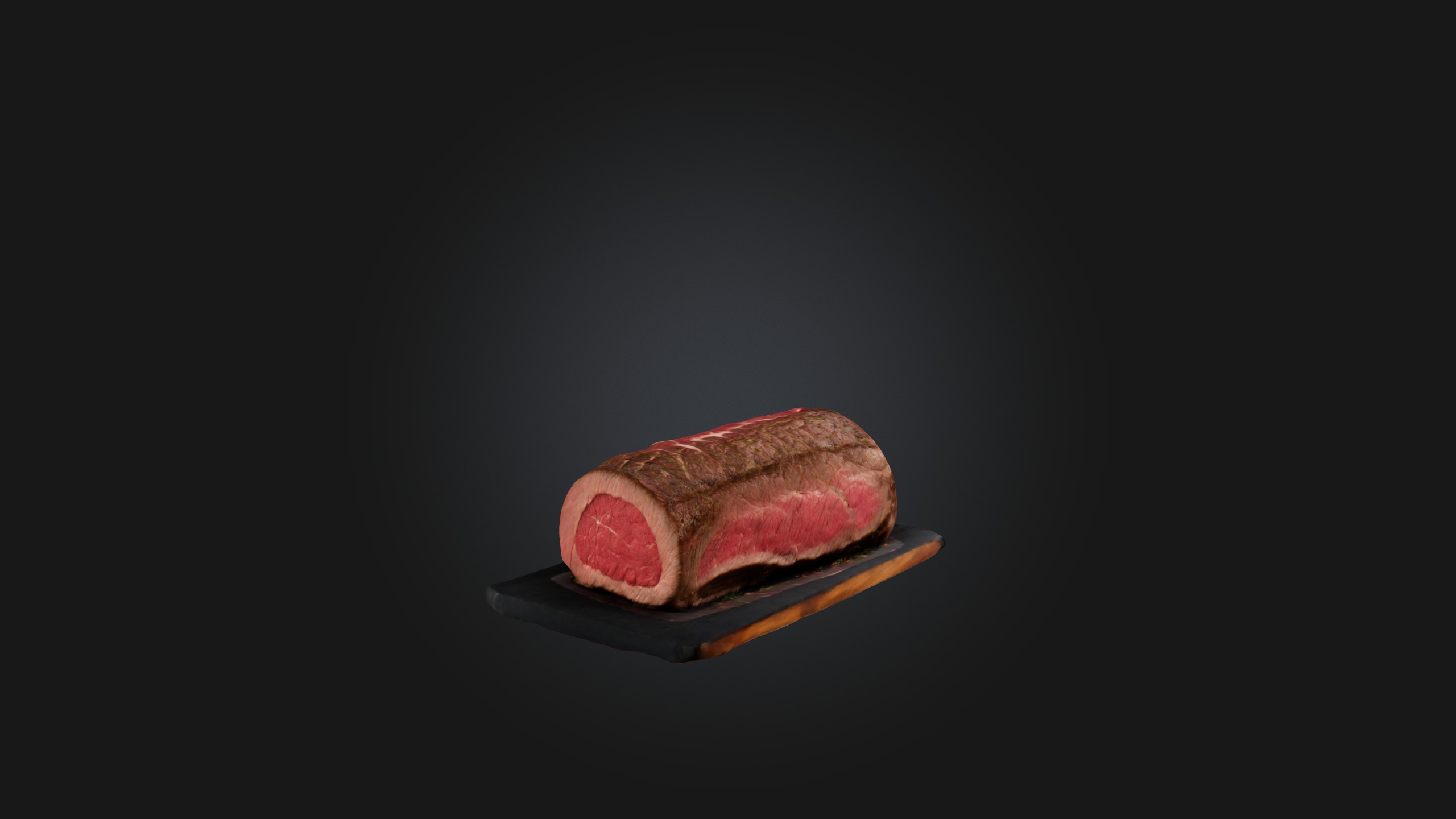 Beef Tenderloin Model Low-poly 3D model_9