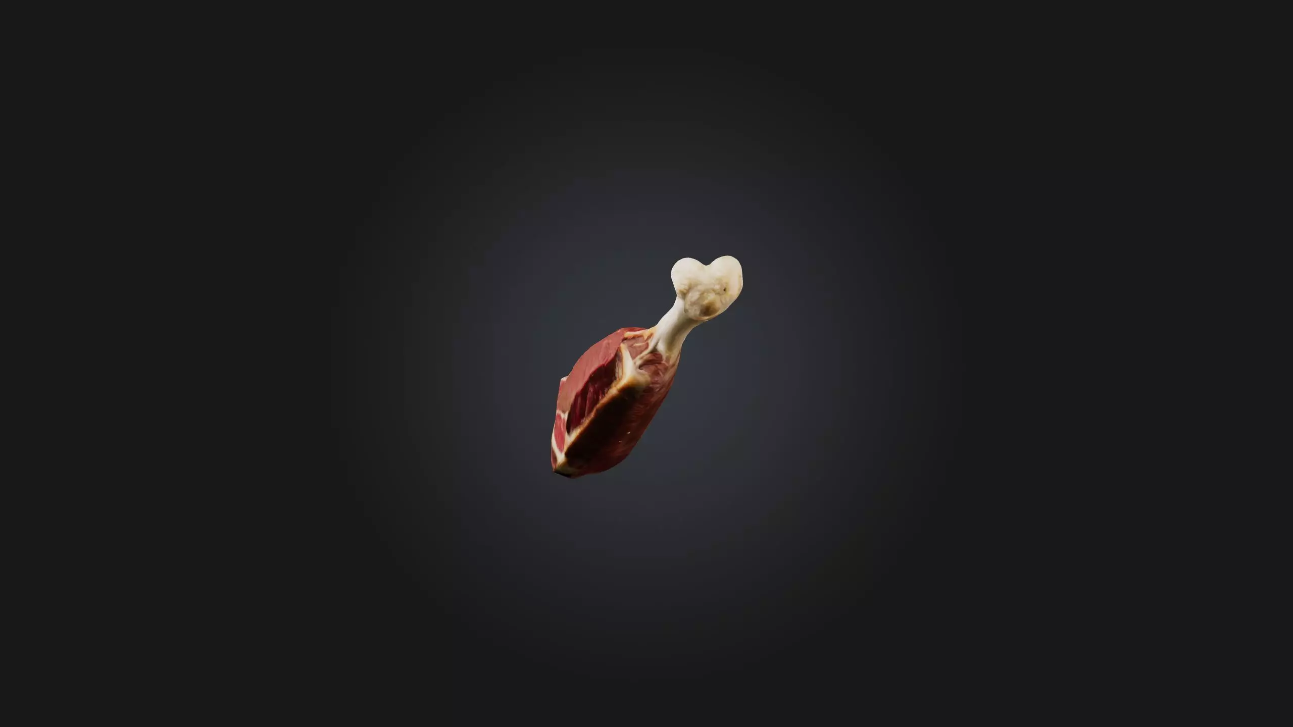 Beef Shank Model Low-poly 3D model_0