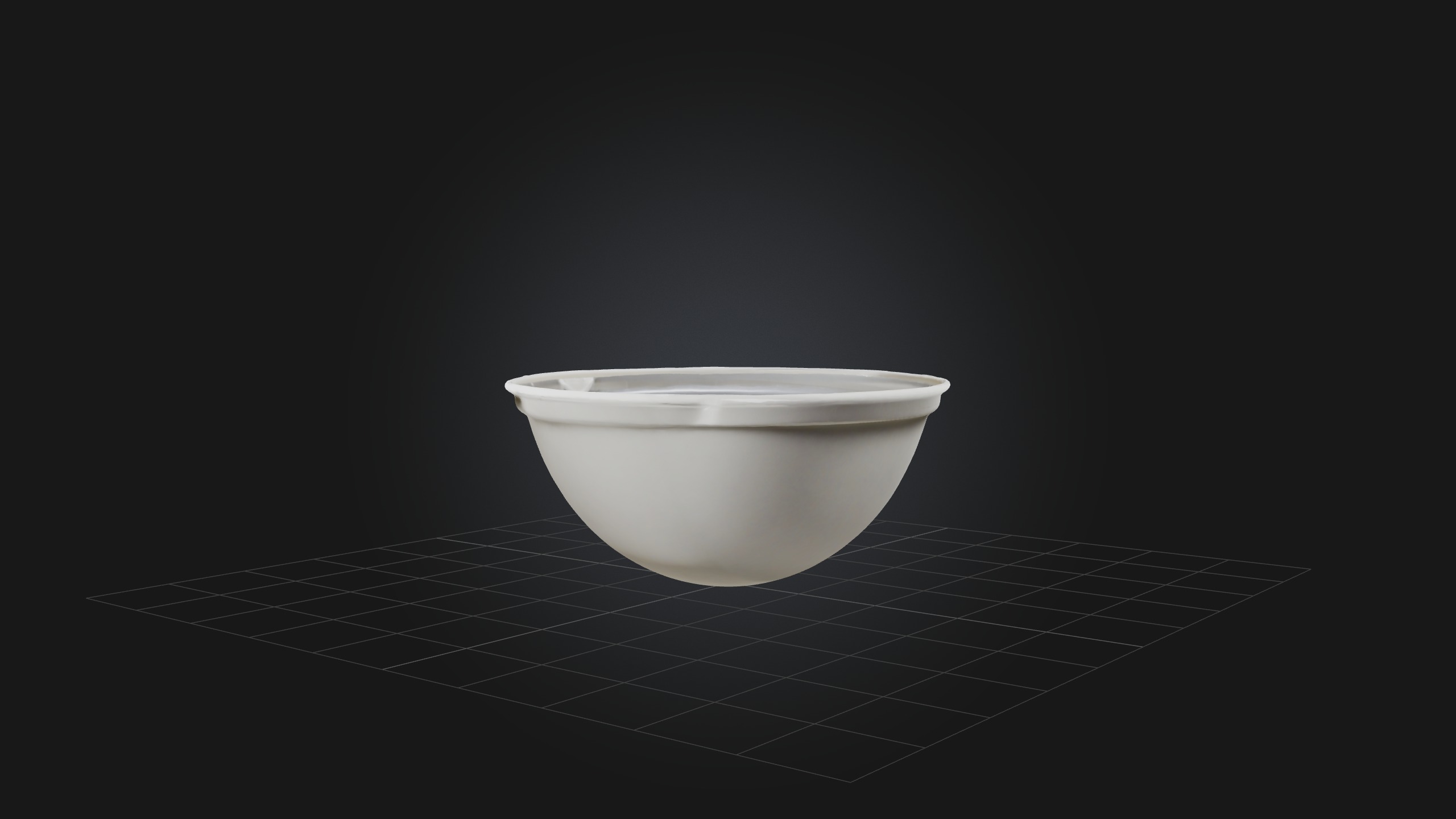 Bedpan Model Low-poly 3D model_4