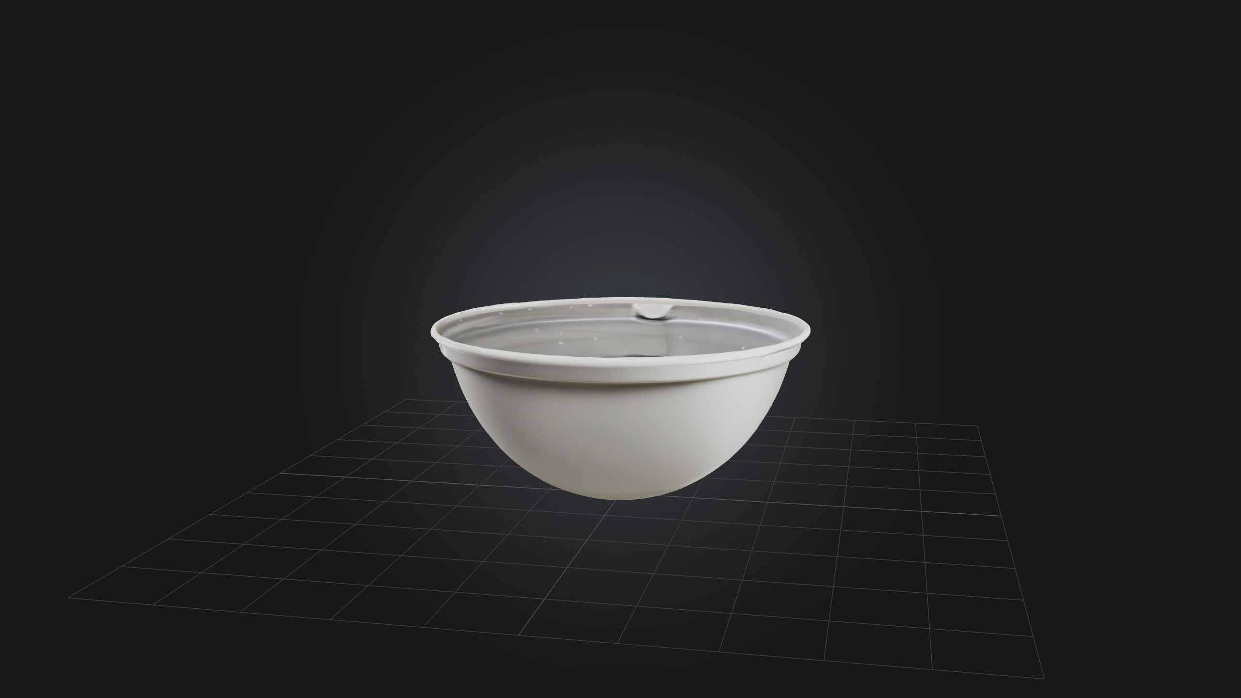 Bedpan Model Low-poly 3D model_1