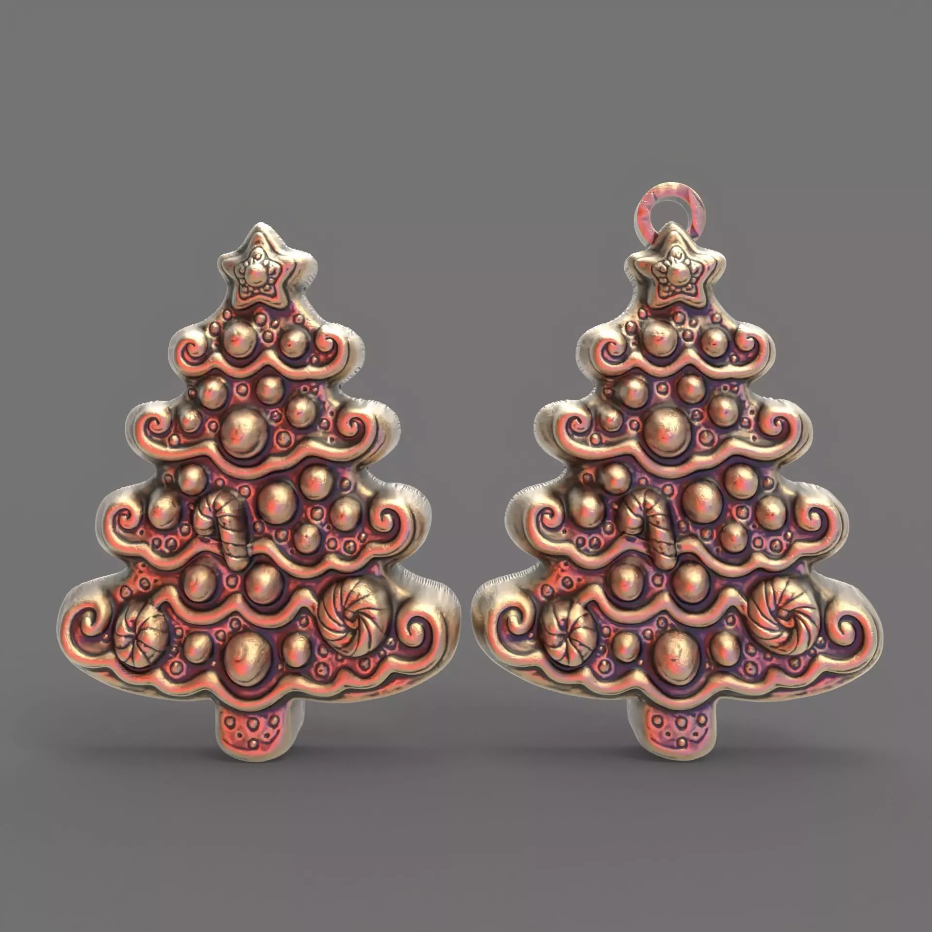 christmas tree decor 2  3D print model_0