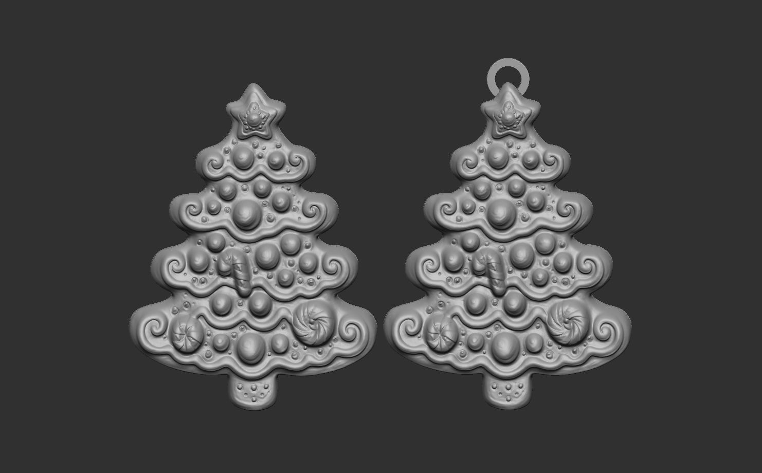 christmas tree decor 2  3D print model_6