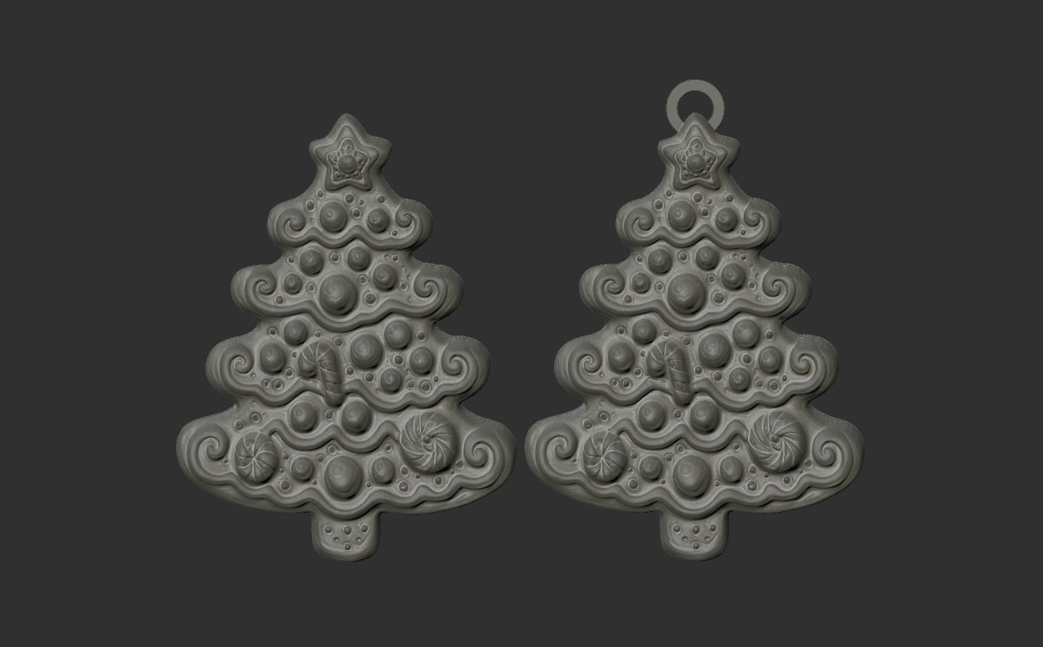 christmas tree decor 2  3D print model_4