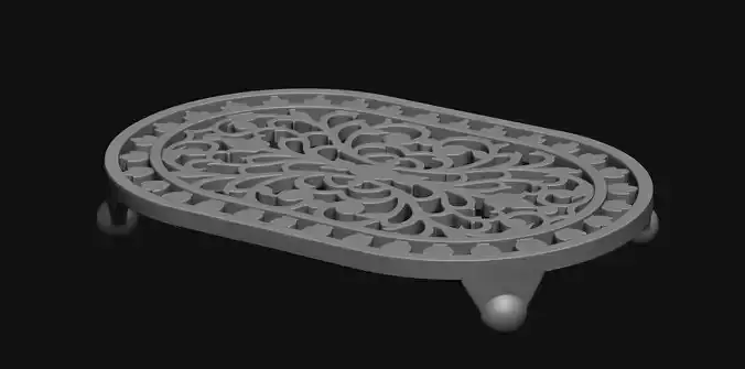 Oval Trivit 3d Print model