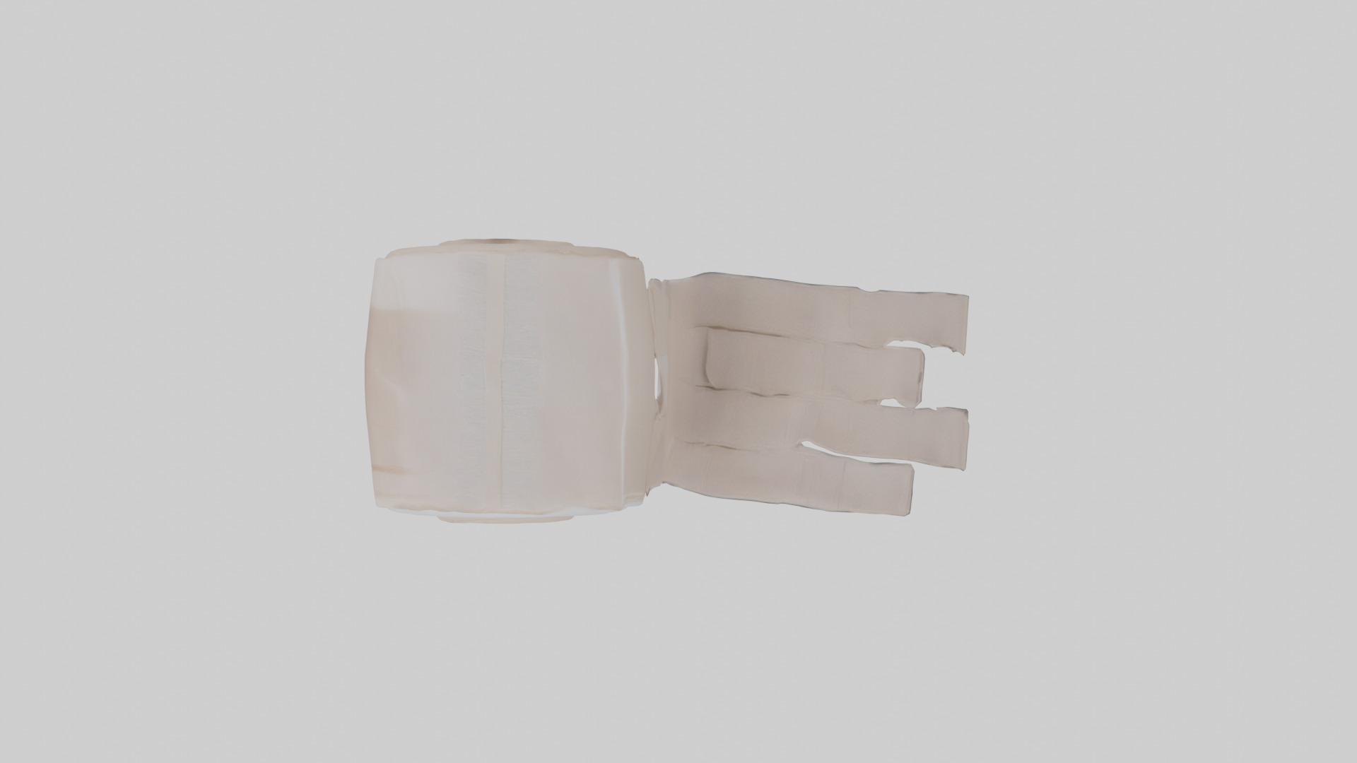 Bandages Low-poly 3D model_9