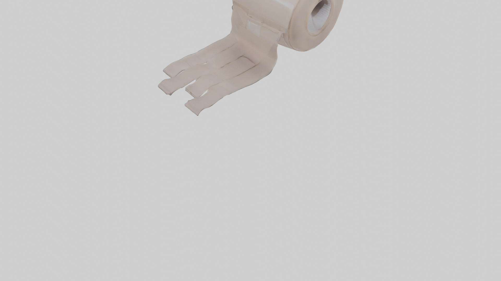 Bandages Low-poly 3D model_6