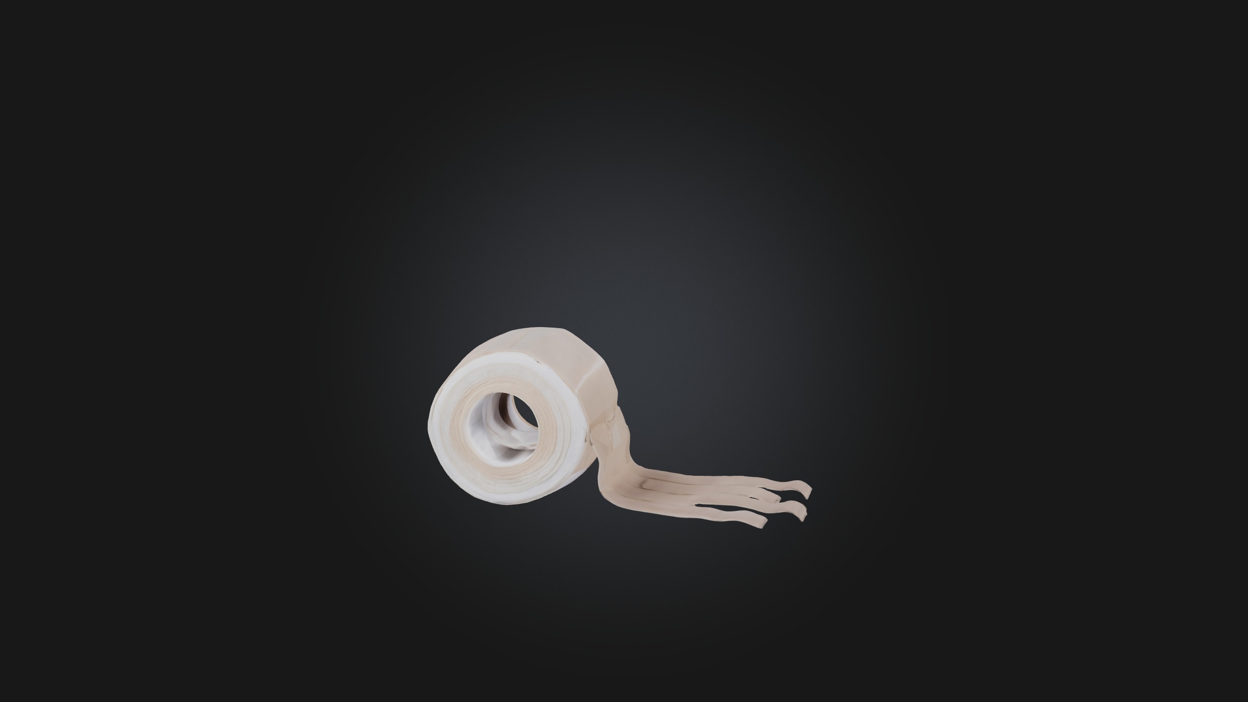 Bandages Low-poly 3D model_2