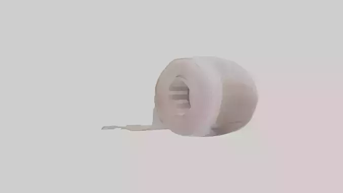 Bandages Low-poly 3D model