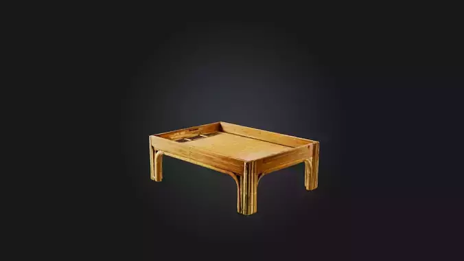 Bamboo tray table