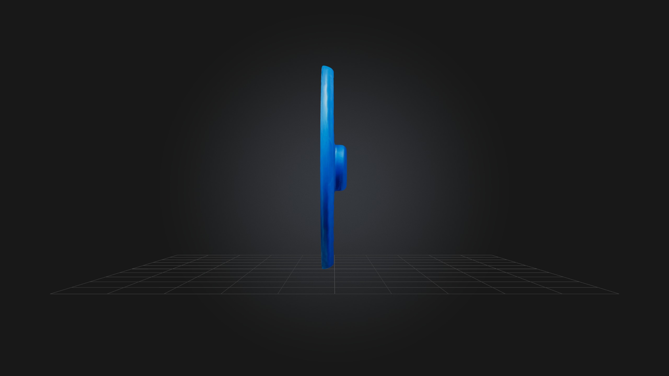 Balance Disc Low-poly 3D model_5