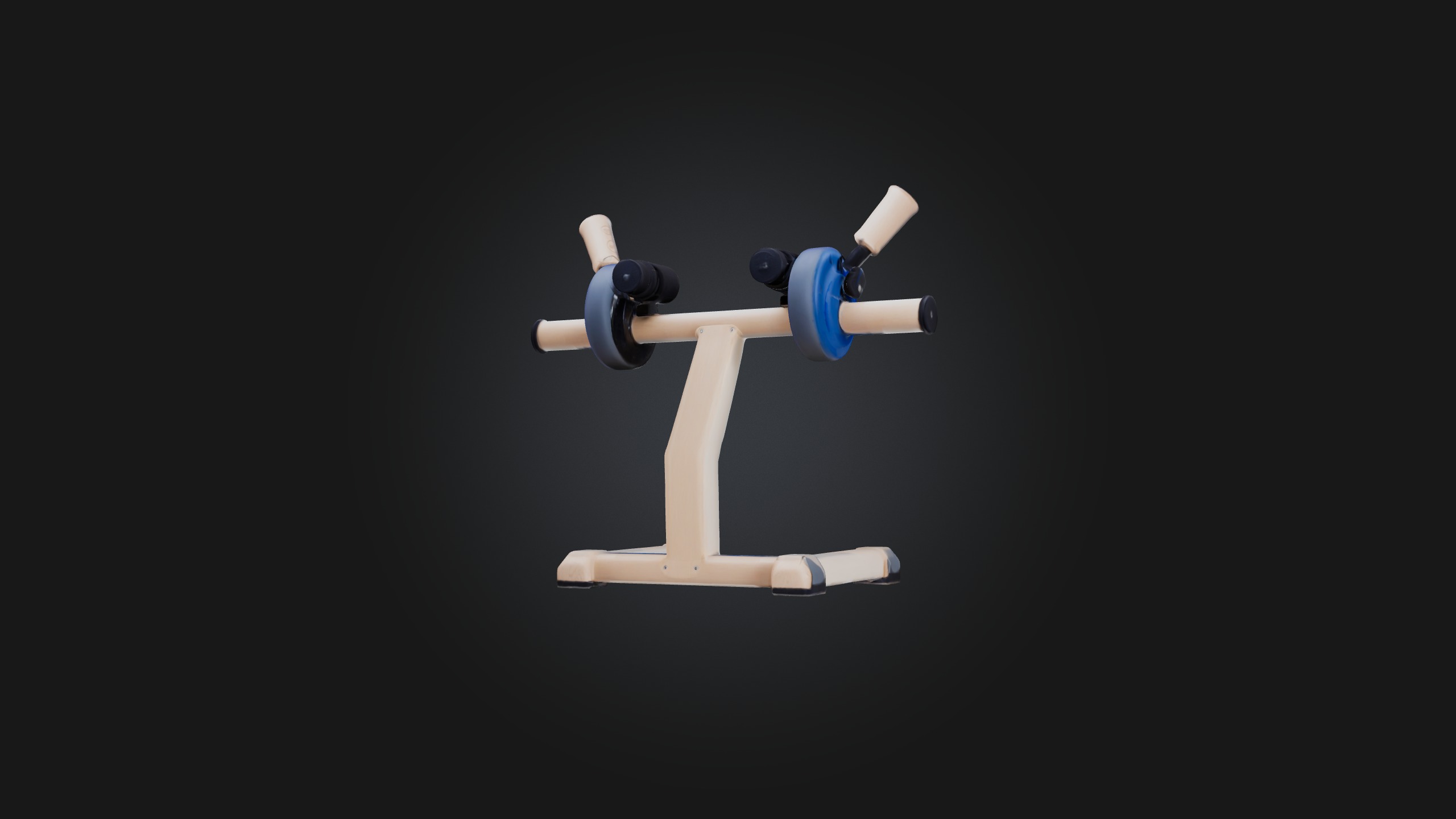 Arm Exerciser Low-poly 3D model_7