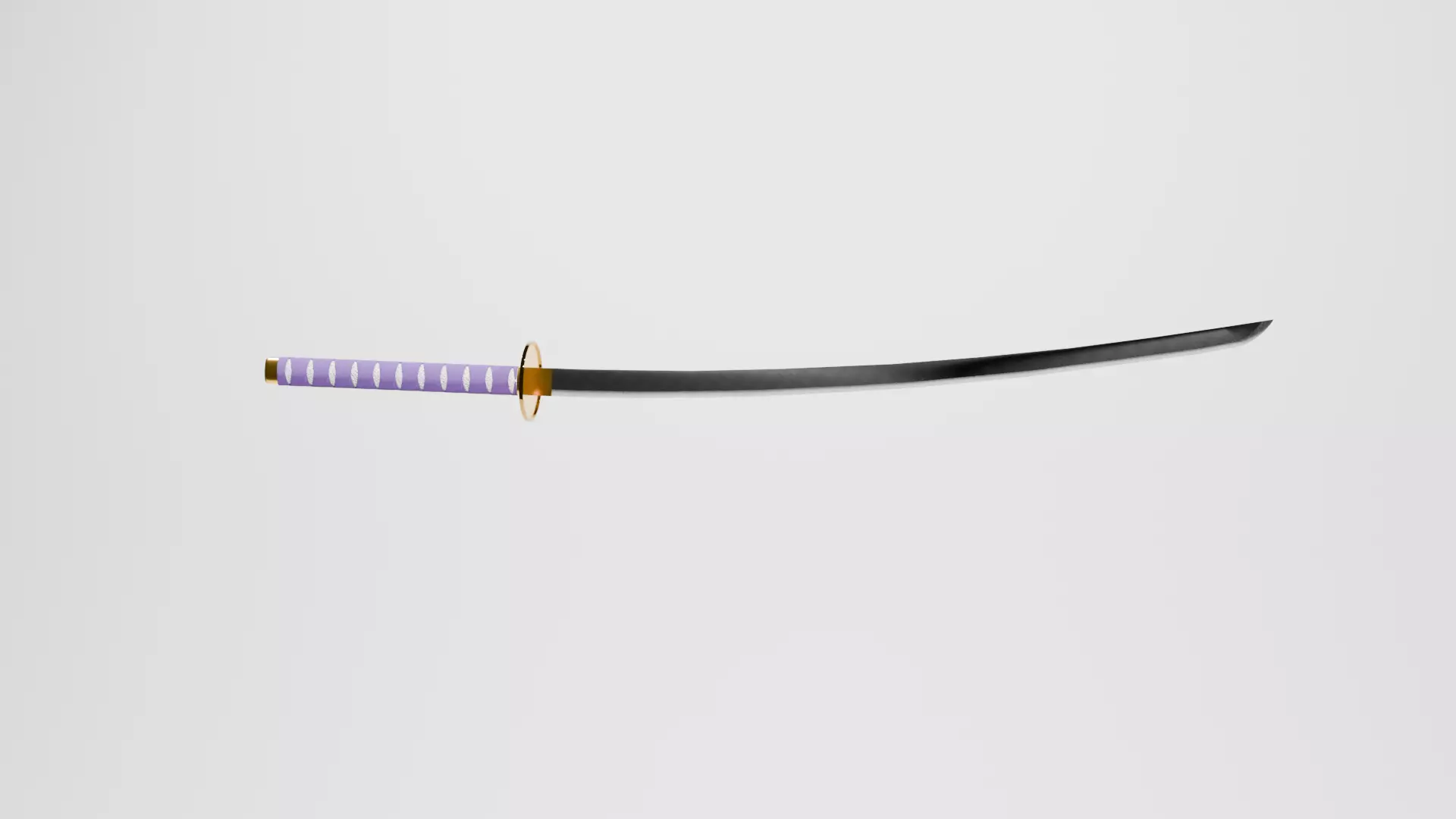 Genryusai Yamamoto Ryujin Jakka - Shikai Low-poly 3D model_0