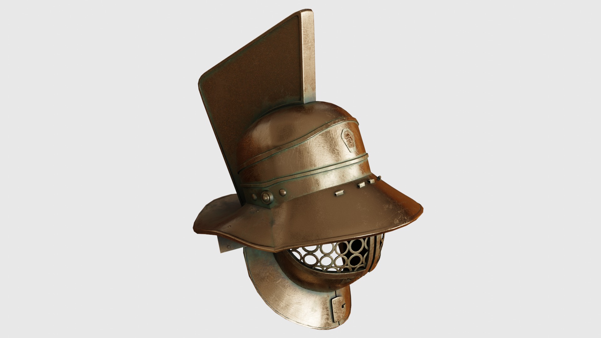 Roman Weapons and Armor Collection Low-poly 3D model_13