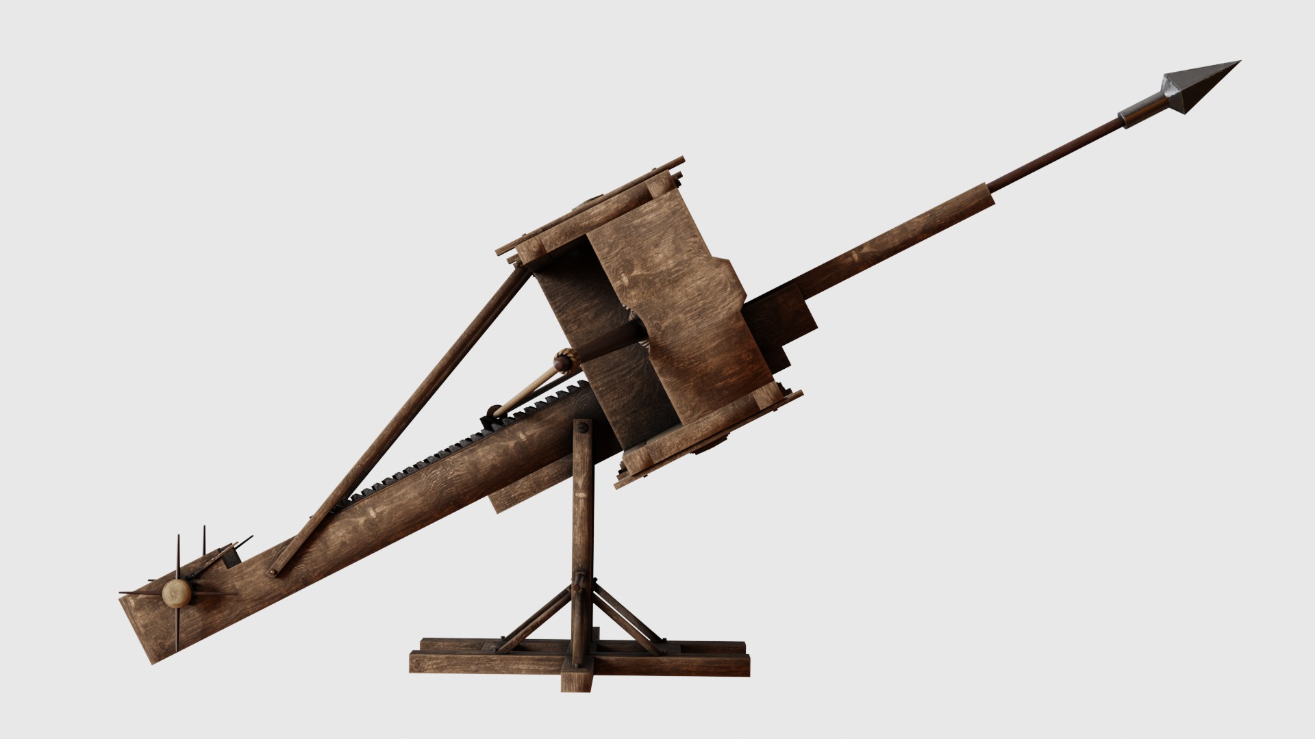 Roman Weapons and Armor Collection Low-poly 3D model_9