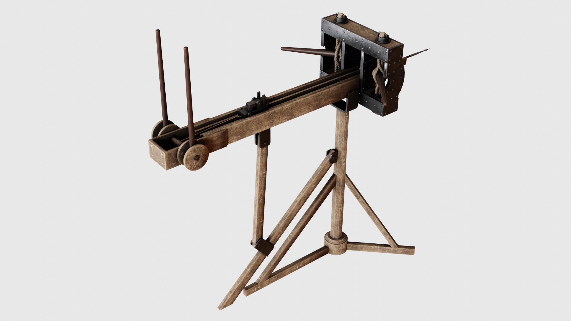 Roman Weapons and Armor Collection Low-poly 3D model_64