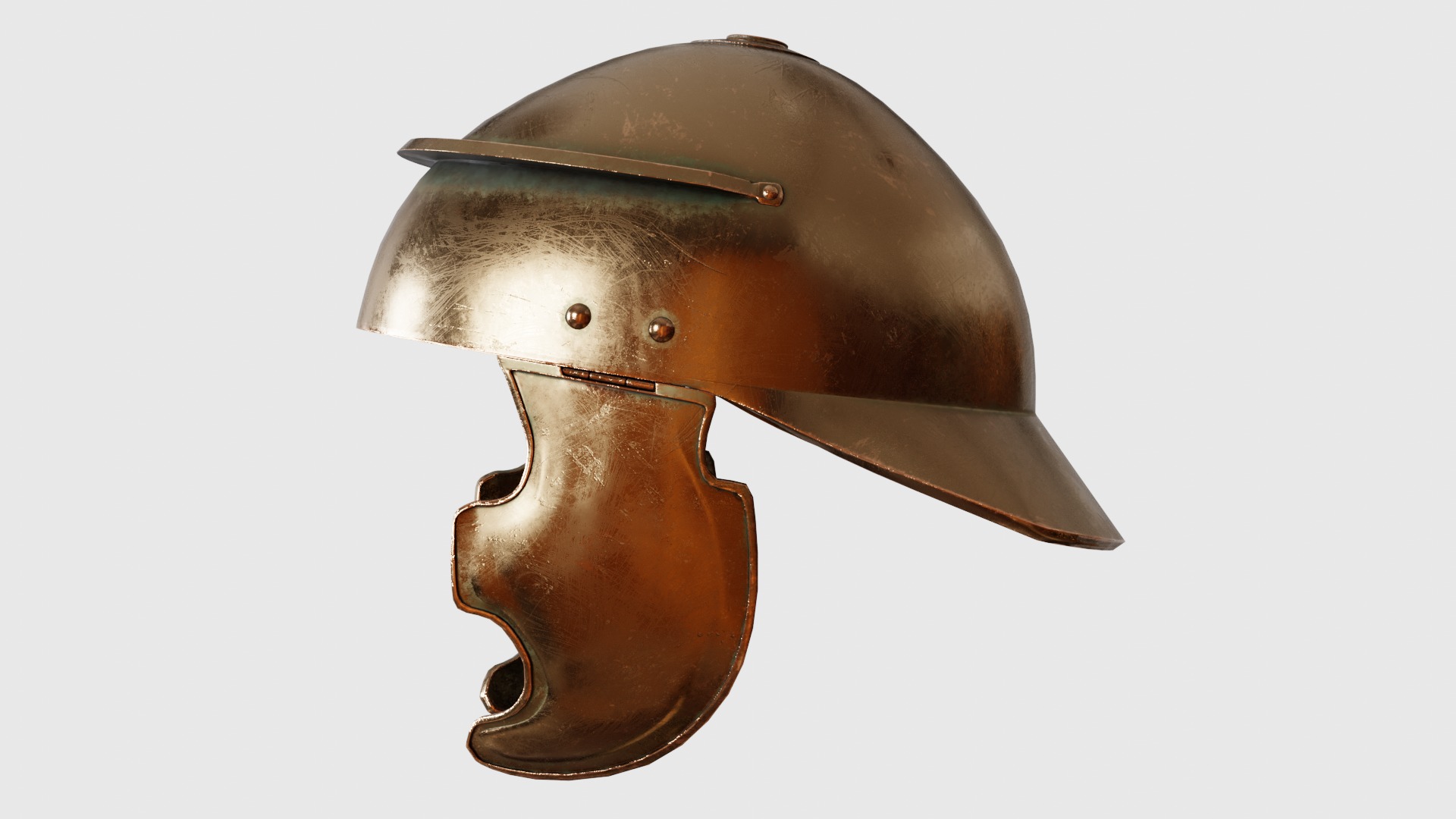 Roman Weapons and Armor Collection Low-poly 3D model_36