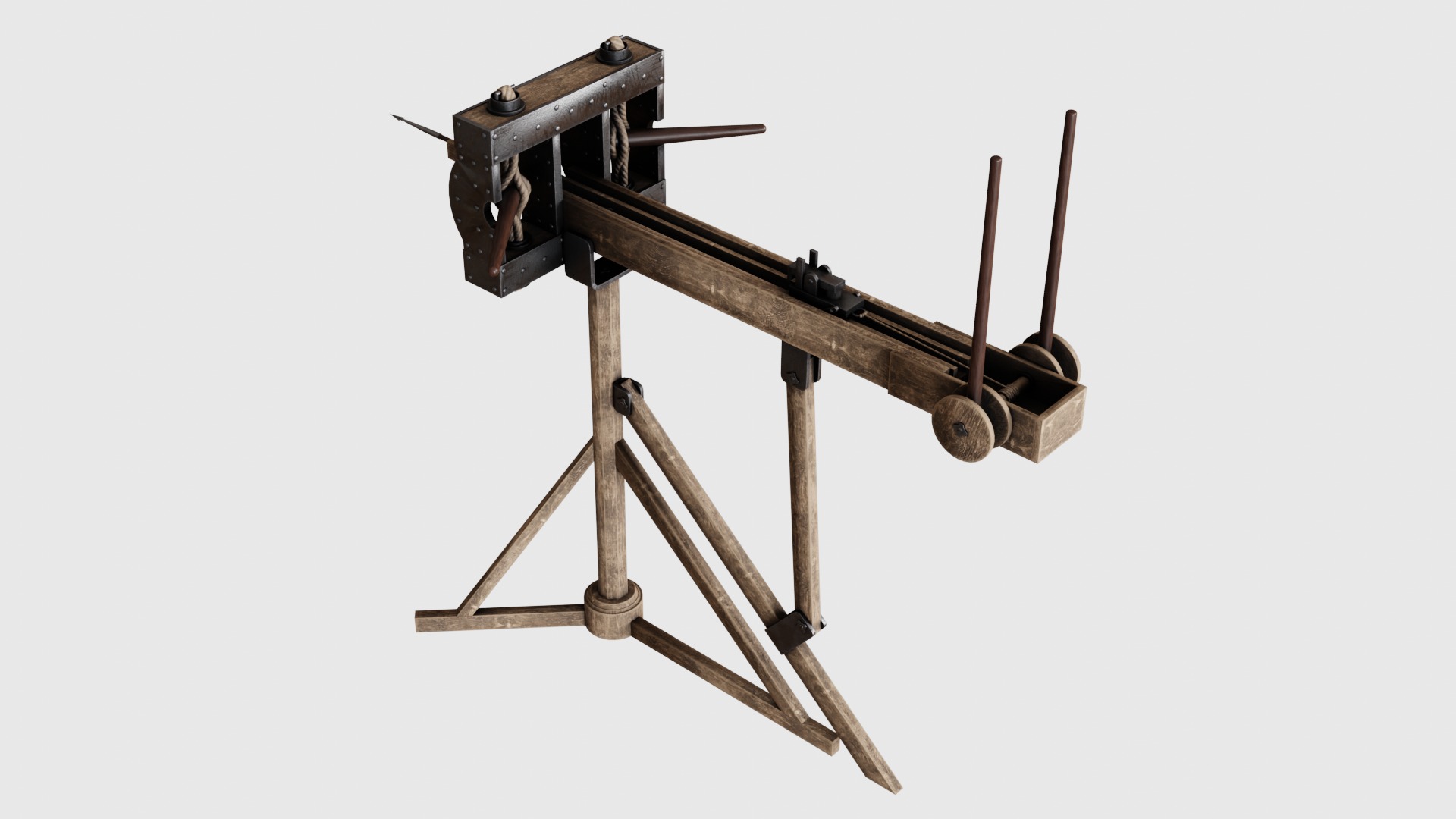 Roman Weapons and Armor Collection Low-poly 3D model_65