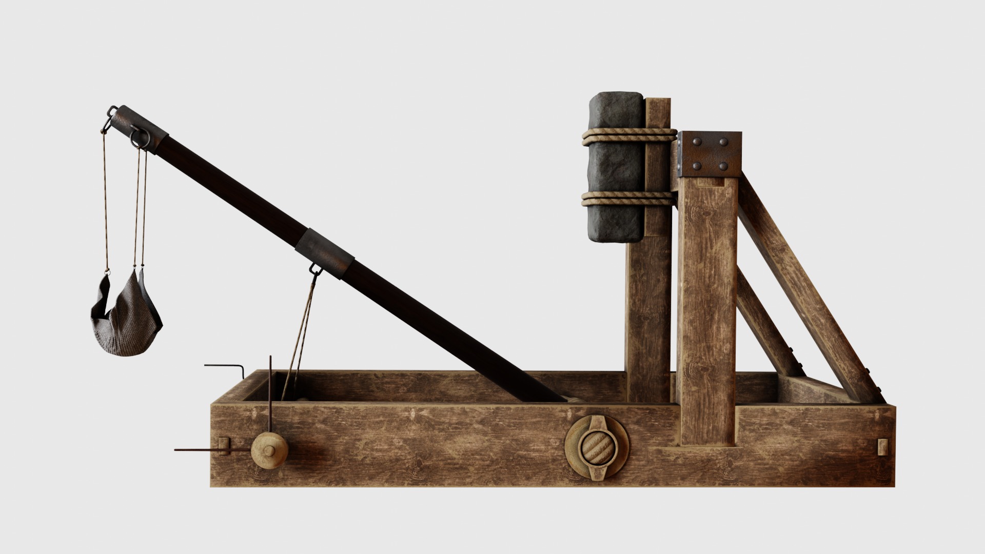 Roman Weapons and Armor Collection Low-poly 3D model_53