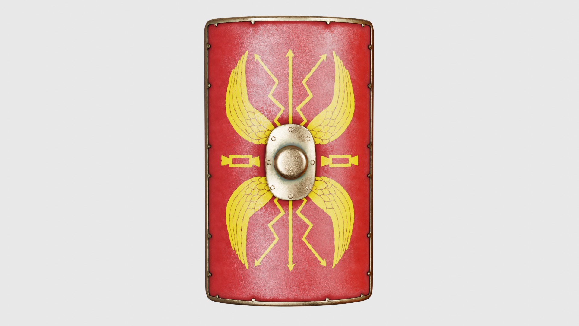 Roman Weapons and Armor Collection Low-poly 3D model_67