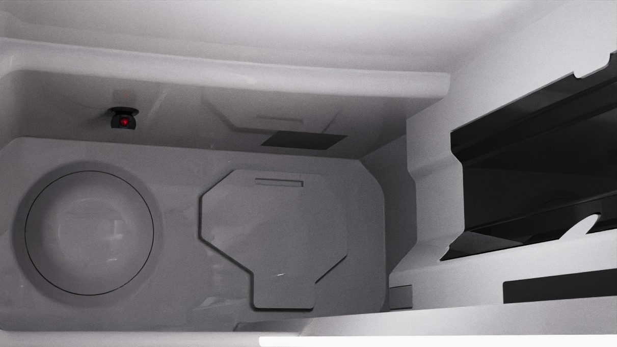 Room scifi4 3D model_6