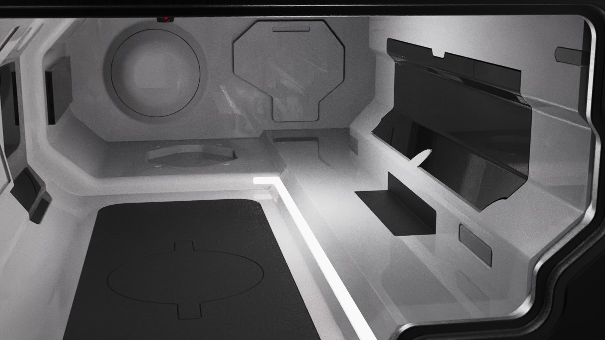 Room scifi4 3D model_10