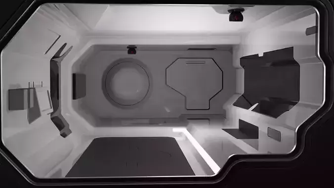 Room scifi4 3D model