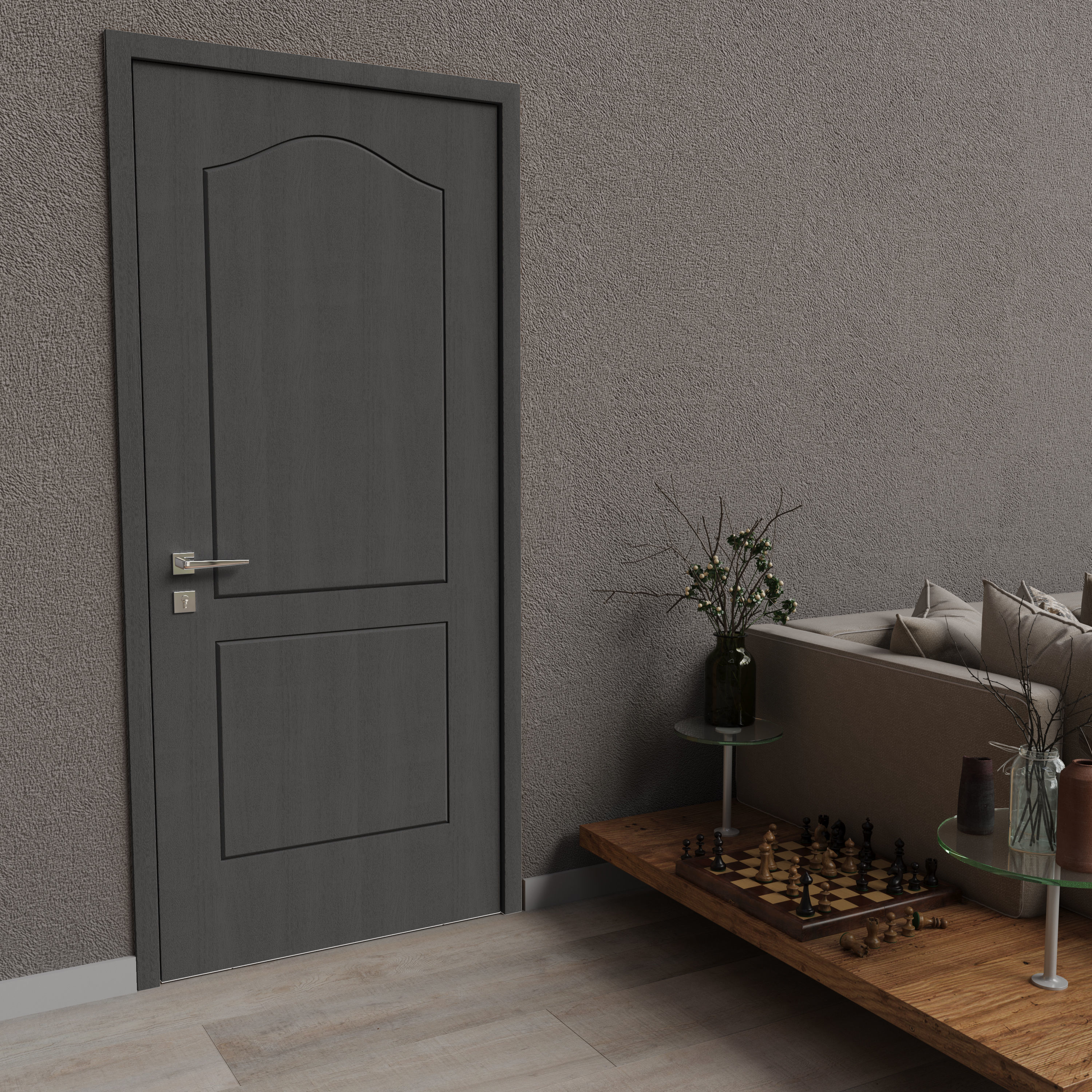 Interior Door Collection 007 3D model_2