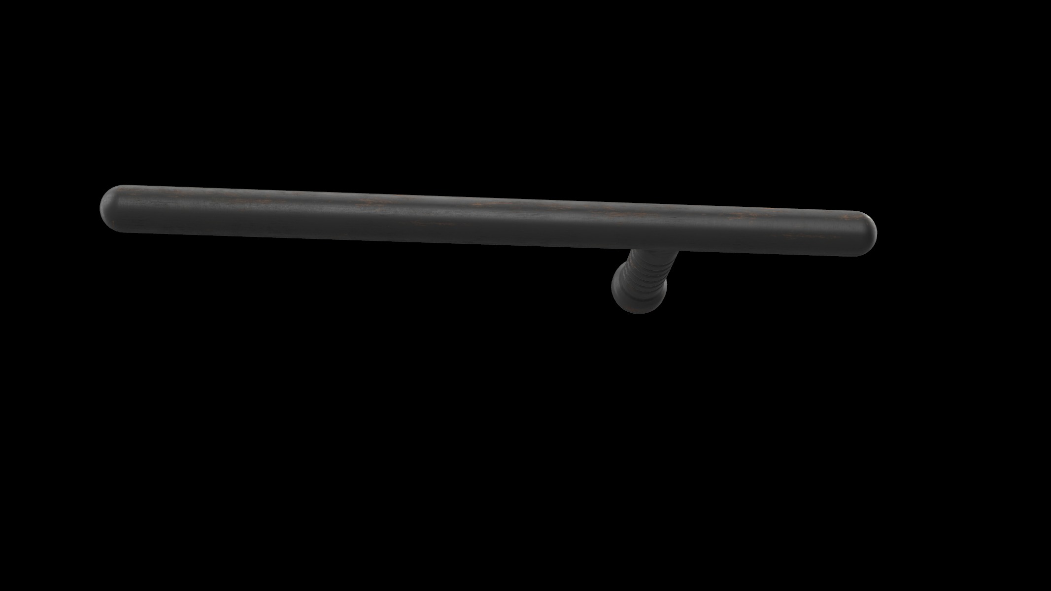 police baton 01 3D model_3