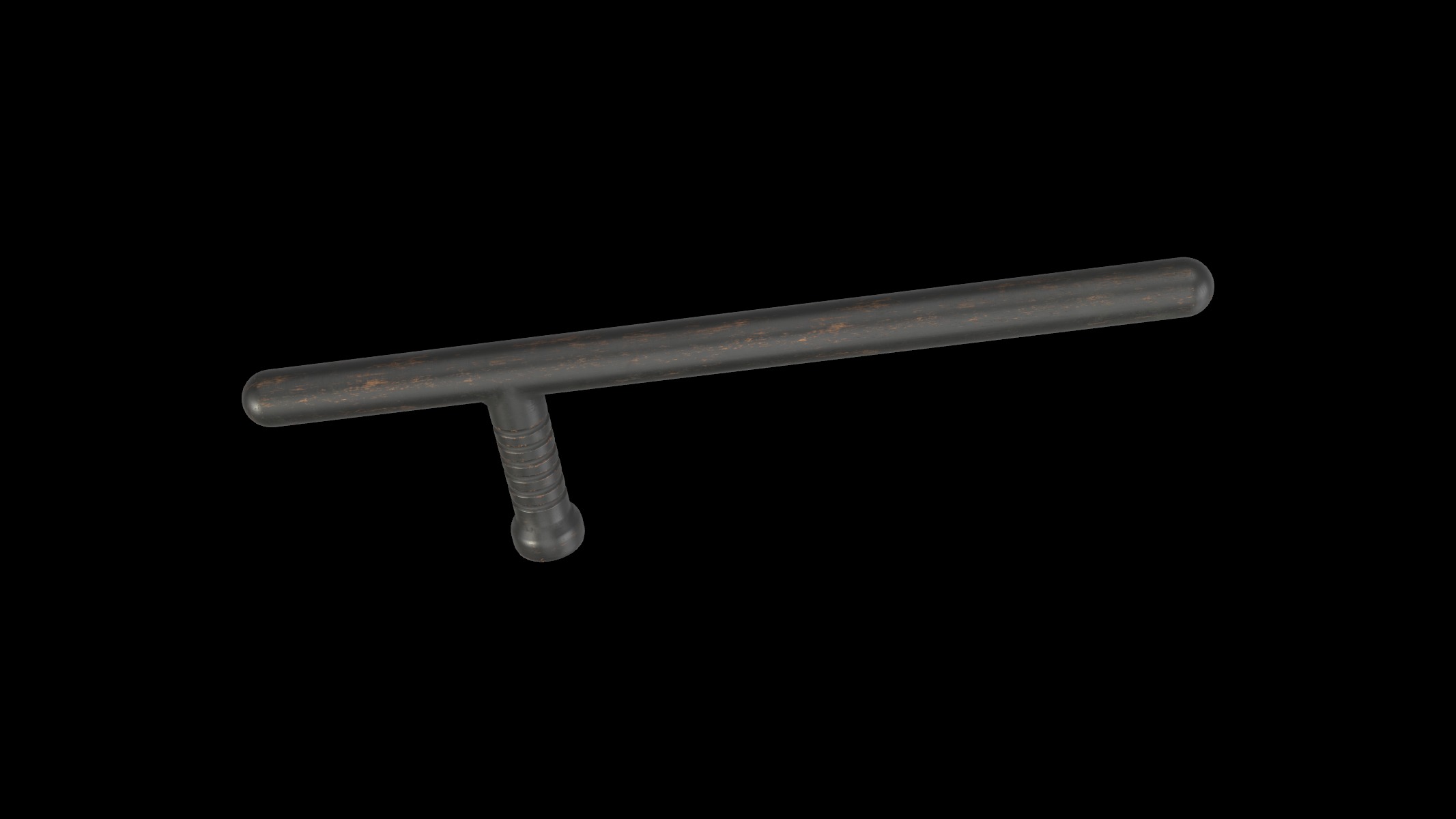 police baton 01 3D model_1