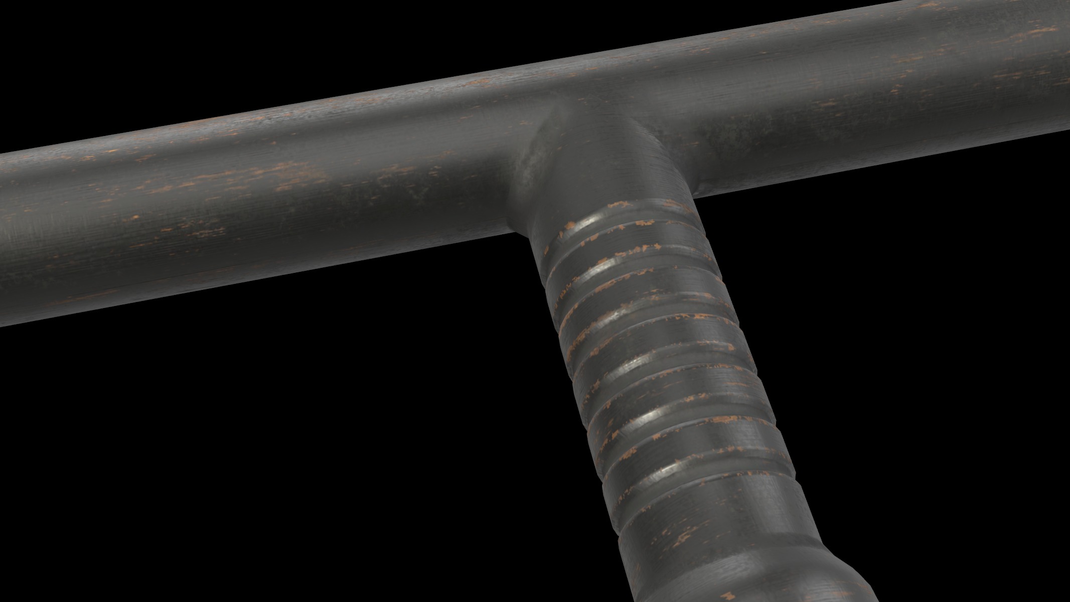 police baton 01 3D model_4